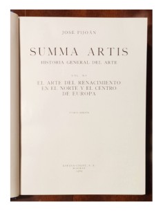EL ARTE DEL RENACIMIENTO EN EL NORTE Y EL CENTRO DE EUROPA. SUMMA ARTIS VOL. XV 2