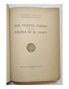 SAN VICENTE FERRER EN LA POLÍTICA DE SU TIEMPO 2