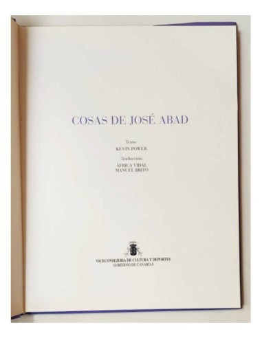 COSAS DE JOSÉ ABAD
