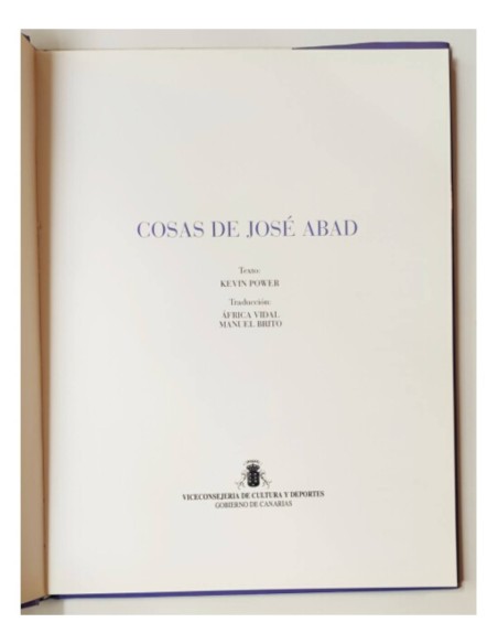 COSAS DE JOSÉ ABAD
