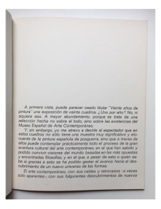 20 AÑOS DE PINTURA ESPAÑOLA (1950-1970) 2