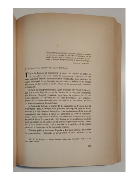 HISTORIA DE LA NO-BELIGERANCIA ESPAÑOLA DURANTE LA SEGUNDA GUERRA MUNDIAL