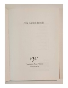 POÉTICA Y POESÍA: JOSÉ RAMÓN RIPOLL 2