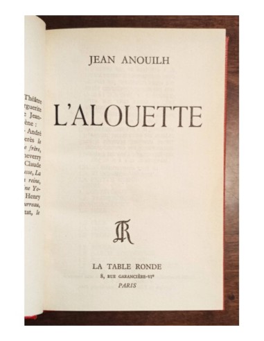 L’ALOUETTE