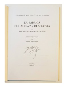 LA FÁBRICA DEL ALCÁZAR DE SEGOVIA 2