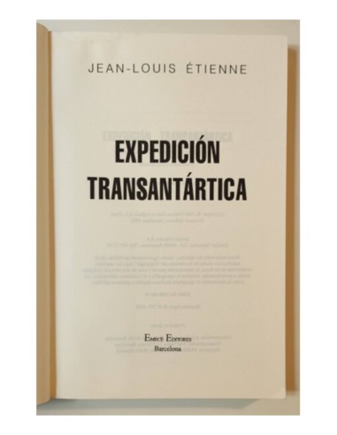 EXPEDICIÓN TRANSANTÁRTICA