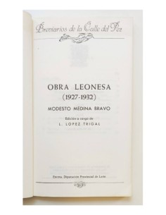 OBRA LEONESA (1927-1932) 2