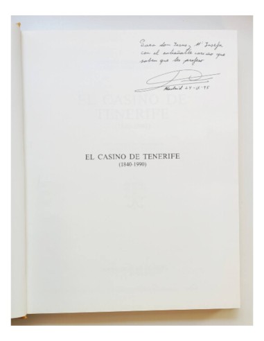 EL CASINO DE TENERIFE 1840-1990