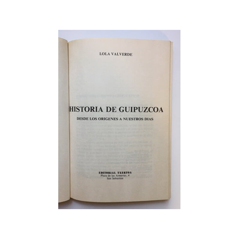 HISTORIA DE GUIPÚZCOA