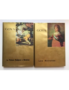 GOYA. 4 TOMOS: LAS PINTURAS NEGRAS. - LOS CARTONES PARA TAPICES. - LOS RETRATOS. - LA PINTURA RELIGIOSA E HISTÓRICA