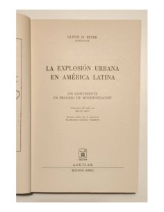 LA EXPLOSIÓN URBANA EN AMERICA LATINA 2