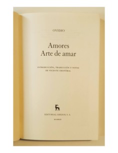 AMORES. ARTE DE AMAR 2