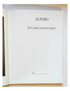 DE GOETHE Y NUESTRO TIEMPO 2