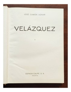 VELÁZQUEZ. 2 TOMOS 2