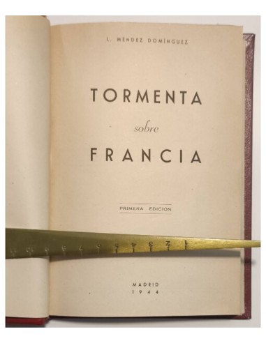 TORMENTA SOBRE FRANCIA