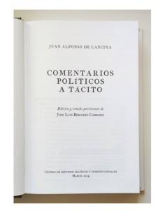 COMENTARIOS POLÍTICOS A TÁCITO 2