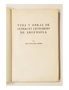 VIDA Y OBRAS DE LUPERCIO LEONARDO DE ARGENSOLA 2