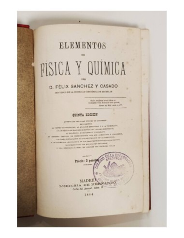 ELEMENTOS DE FÍSICA Y QUÍMICA