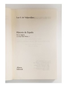 HISTORIA DE ESPAÑA DE LOS ORÍGENES A LA BAJA EDAD MEDIA. 2 TOMOS 2