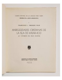 ANTIGÜEDADES CRISTIANAS DE LA ISLA DE KASAR-ICO (2ª CATARATA DEL NILO, SUDÁN) 2