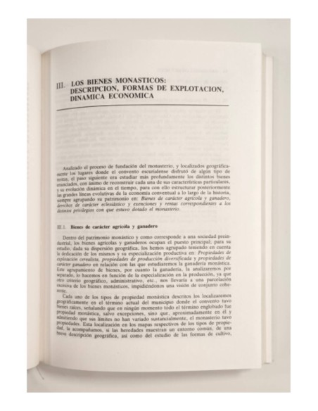 EL ESCORIAL Y LA ORDEN JERÓNIMA: ANÁLISIS ECONÓMICO-SOCIAL DE UNA COMUNIDAD RELIGIOSA