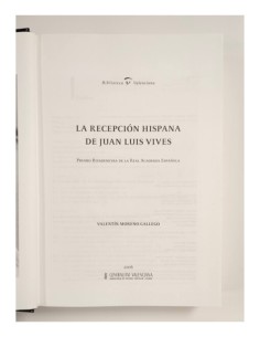LA RECEPCIÓN HISPANA DE JUAN LUIS VIVES 2
