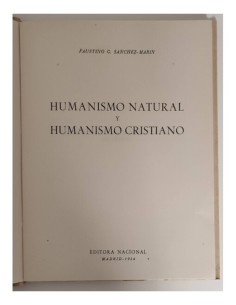 HUMANISMO NATURAL Y HUMANISMO CRISTIANO 2
