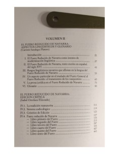 FUERO REDUCIDO DE NAVARRA. 2 TOMOS 2