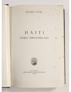 HAITI: PUEBLO AFROANTILLANO
