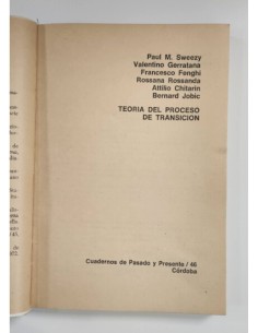 TEORÍA DEL PROCESO DE TRANSICIÓN 2