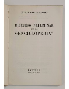 DISCURSO PRELIMINAR DE LA ENCICLOPEDIA 2