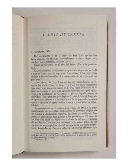FRAY LUIS DE GRANADA: UNA VIDA AL SERVICIO DE LA IGLESIA