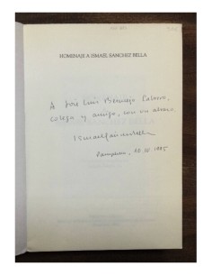 HOMENAJE A ISMAEL SANCHEZ BELLA 2
