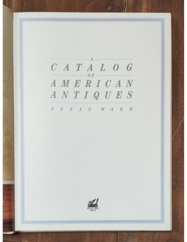 CATALOG OF AMERICAN ANTIQUES