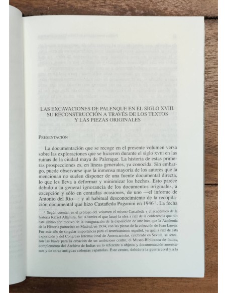 POLÍTICA INVESTIGADORA DE LA ÉPOCA DE CARLOS III EN EL ÁREA MAYA: DESCUBRIMIENTO DE PALENQUE ...