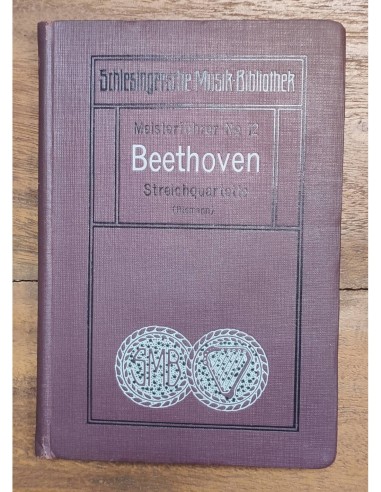 MEISTERFÜHRER Nº12 BEETHOVEN STREICHQUARTETTE (RIEMANN)