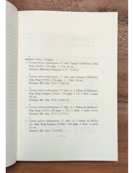 BIBLIOGRAFÍA DE LA GASTRONOMÍA ESPAÑOLA: NOTAS PARA SU REALIZACIÓN