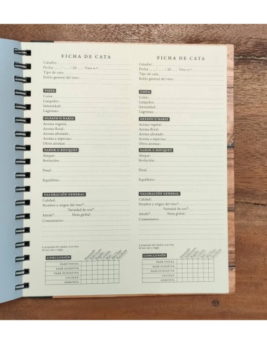 CUADERNO DEL VINO Y LA BODEGA