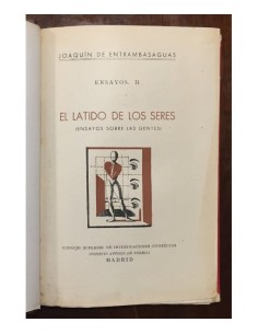 EL LATIDO DE LOS SERES (ENSAYOS SOBRE LAS GENTES) 2