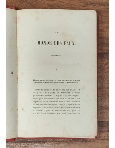 LE MONDE DES EAUX LES MERS ET LEURS HABITANTS