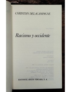 RACISMO Y OCCIDENTE 2