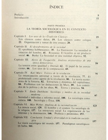 TEORÍA SOCIOLÓGICA. ANÁLISIS HISTÓRICO Y FORMAL