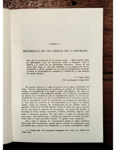 INTRODUCCIÓN A LA SOCIOLOGÍA