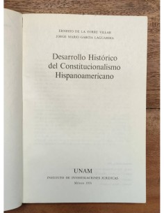 DESARROLLO HISTÓRICO DEL CONSTITUCIONALISMO HISPANOAMERICANO 2