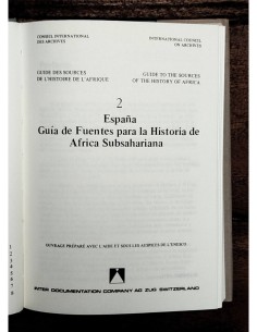 2 ESPAÑA. GUÍA DE FUENTES PARA LA HISTORIA DE ÁFRICA SUBSAHARIANA 2