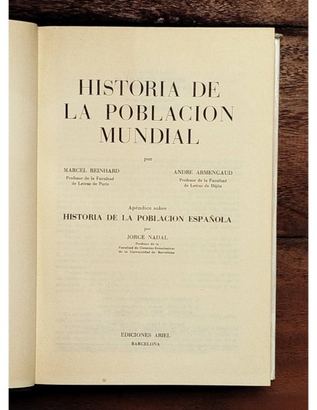 HISTORIA DE LA POBLACIÓN MUNDIAL