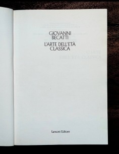L’ARTE DELL’ETÀ CLASSICA 2