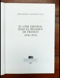 EL CINE ESPAÑOL BAJO EL RÉGIMEN DE FRANCO 2