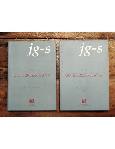 OBRA LITERARIA. 2 TOMOS