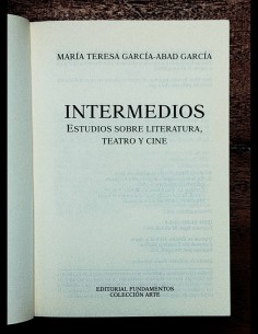 INTERMEDIOS: ESTUDIOS SOBRE LITERATURA, TEATRO Y CINE 2